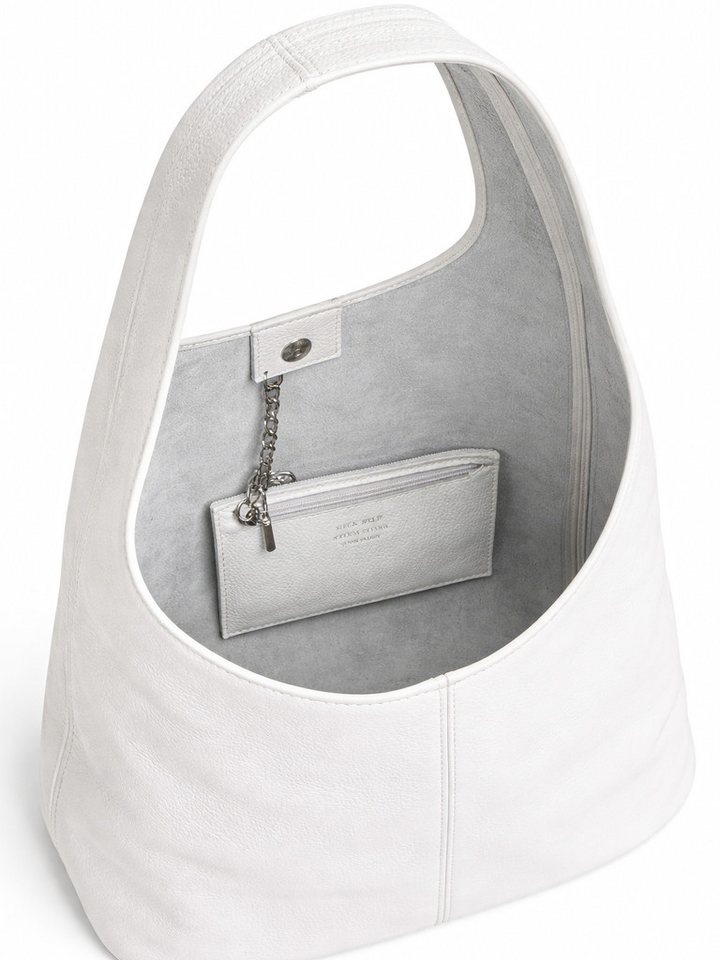 COLLEZIONE ALESSANDRO Schultertasche White, aus Rindsleder, super soft – Bild 3 von 4