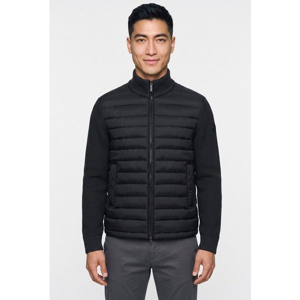 Colmar Hybridjacke Strickärmel, Regular Fit, Zwei-Wege-Reißverschluss