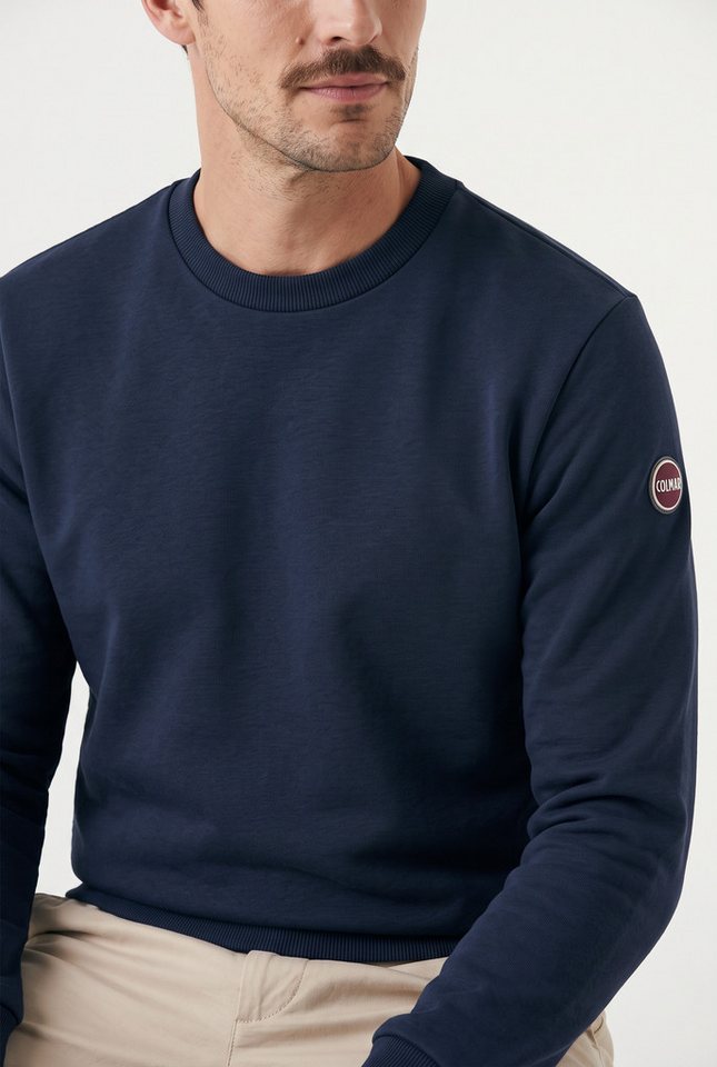 Colmar Sweatshirt Rundhalsausschnitt, Regular Fit, Markenlogo – Bild 3 von 5