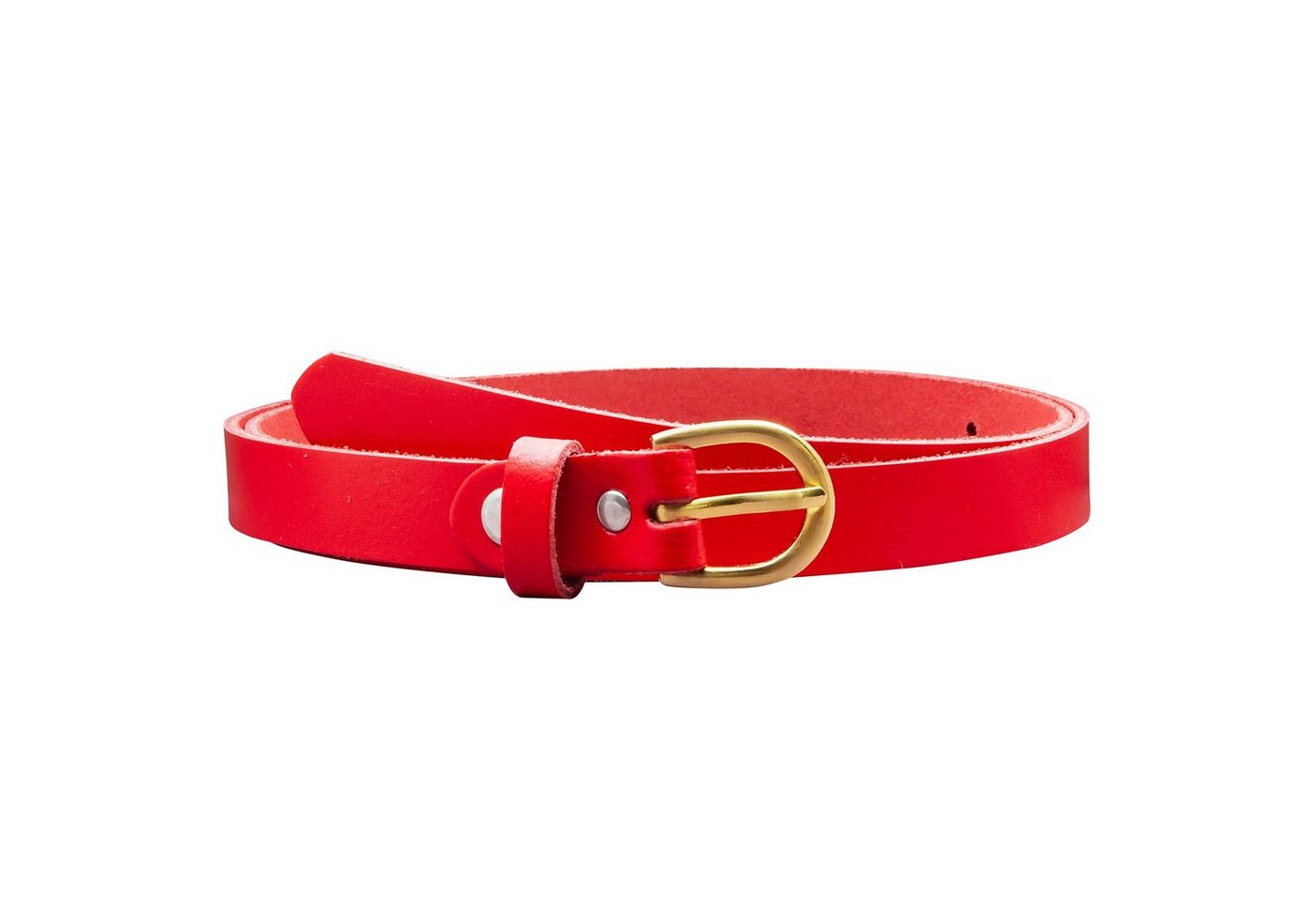 COLOGNEBELT Ledergürtel A10-SL echtes Leder, schmal, Damengürtel – Bild 2 von 5