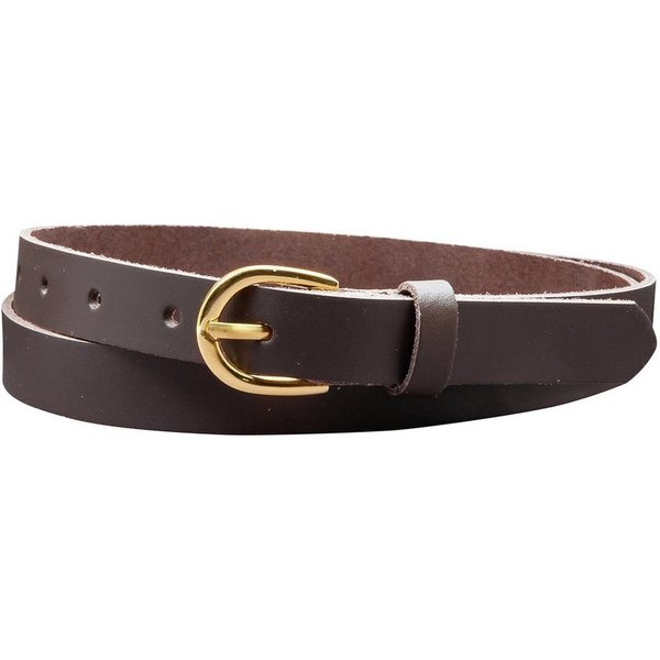 COLOGNEBELT Ledergürtel A10-SL echtes Leder, schmal, Damengürtel