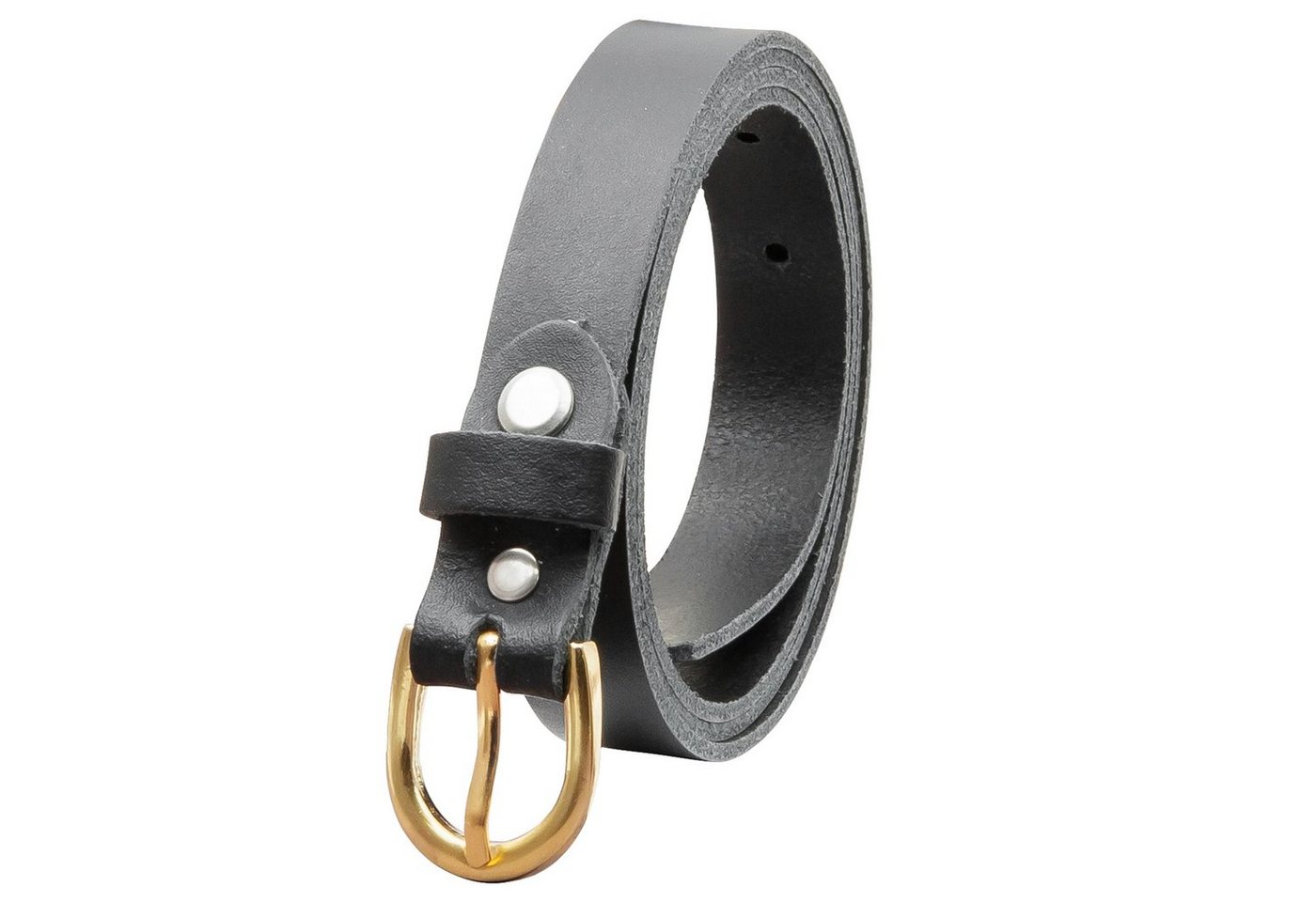 COLOGNEBELT Ledergürtel A10-SL echtes Leder, schmal, Damengürtel – Bild 3 von 5