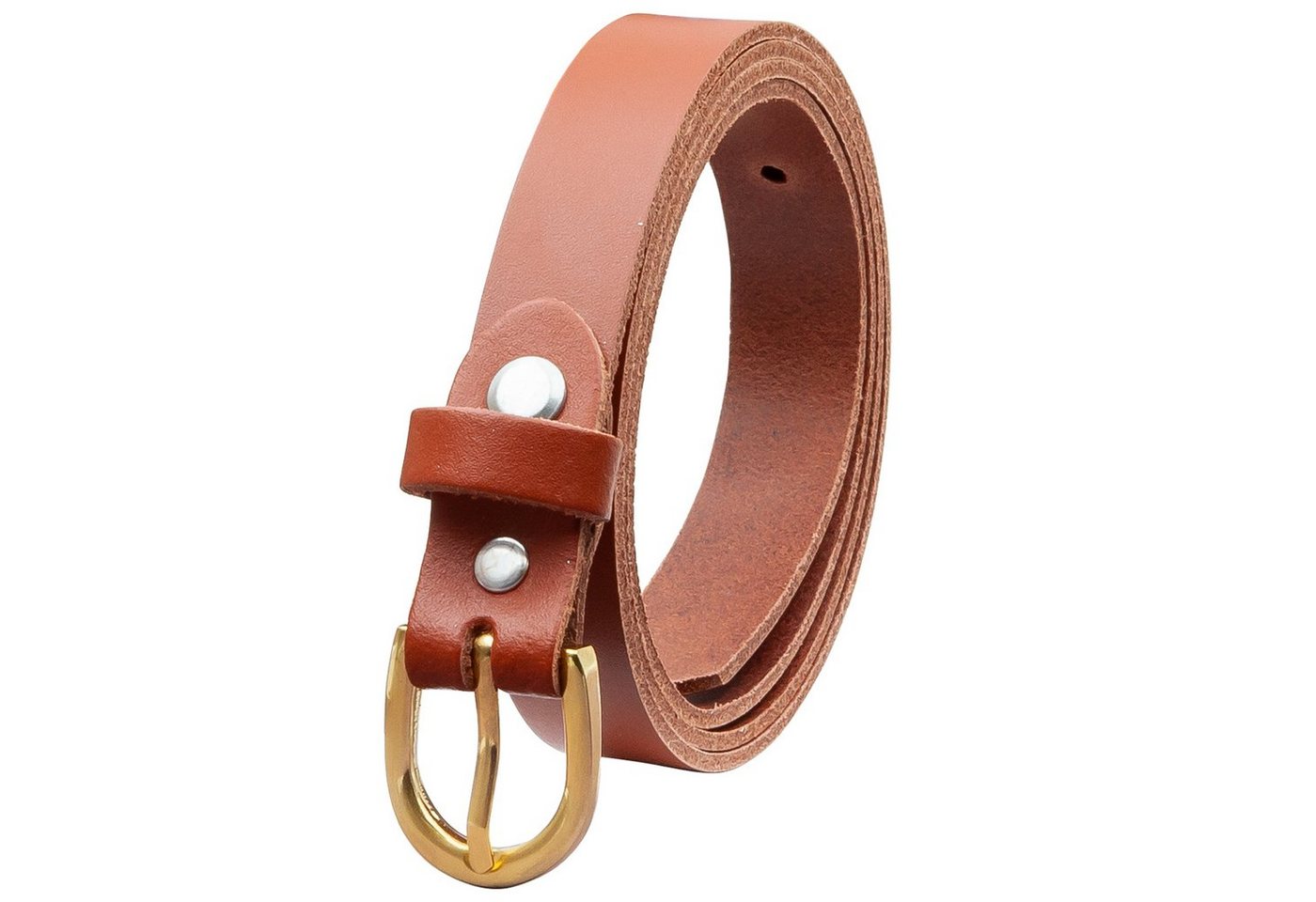 COLOGNEBELT Ledergürtel A10-SL echtes Leder, schmal, Damengürtel – Bild 3 von 5
