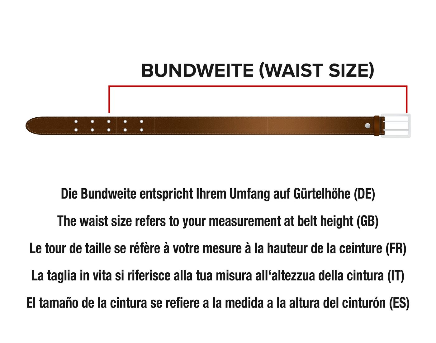 COLOGNEBELT Ledergürtel E1-SL MADE IN GERMANY – Bild 2 von 4