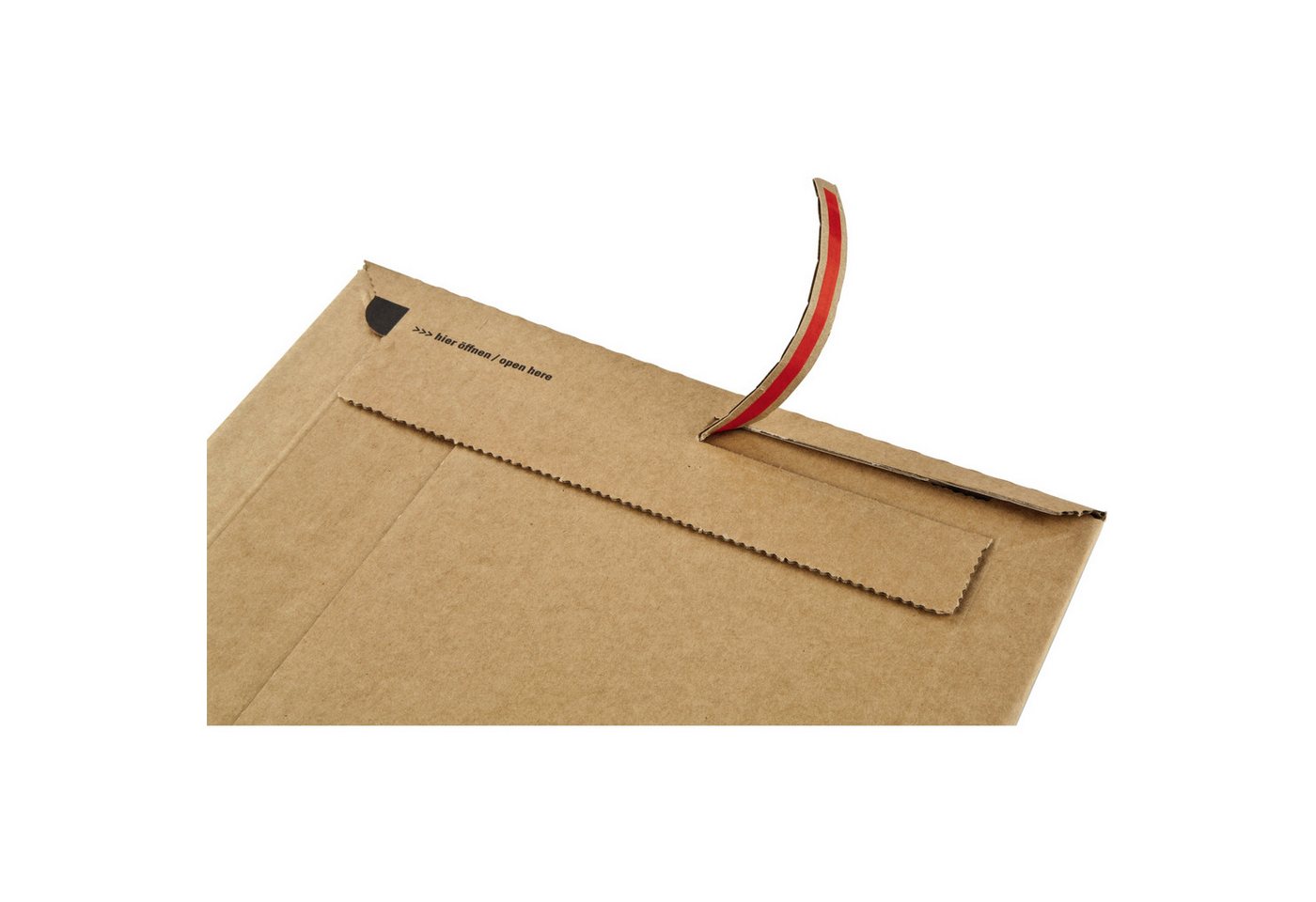 COLOMPAC Versandkarton Versandverpackung CP 030.08 320x320x60mm braun – Bild 3 von 5
