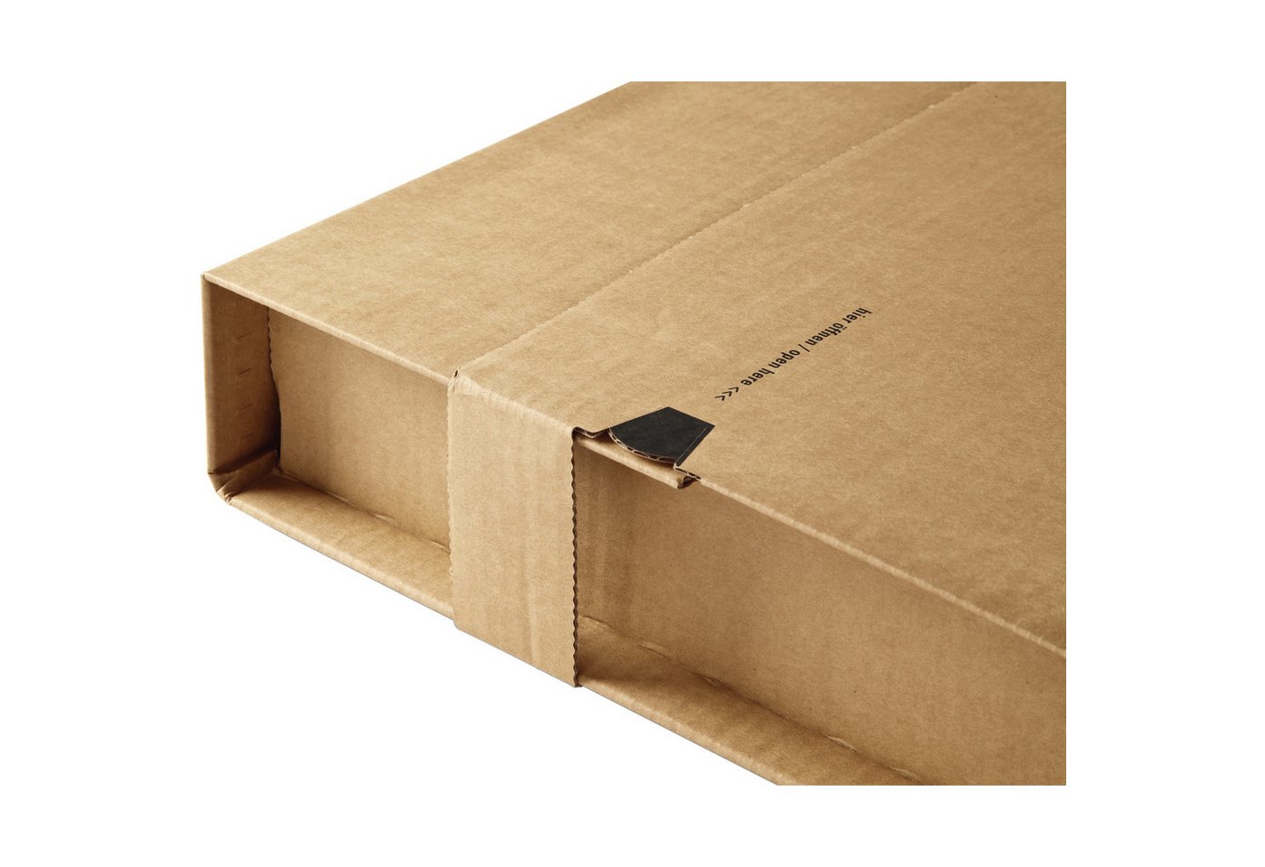 COLOMPAC Versandkarton Versandverpackung CP 030.08 320x320x60mm braun – Bild 4 von 5