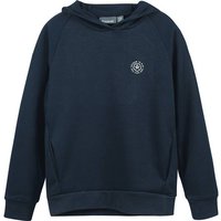 COLOR KIDS Kinder Pullover Sweat Hoodie - Solid, Größe 116 in Blau