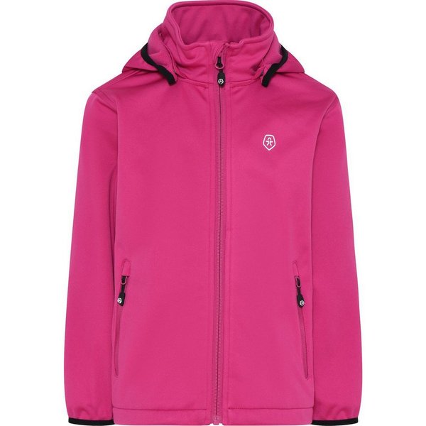 COLOR KIDS Softshelljacke Softshell W. Fleece 5970 Kinderjacke für alle Wetterlagen mit atmungsaktivem, wind- und