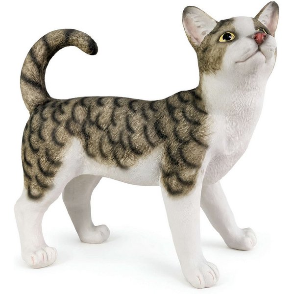 colourliving Tierfigur »Katze Murli«, lebensechte Katzenfigur für Garten & Wohnbereich (1 St), handbemalt, wetterfest, sehr realistisch