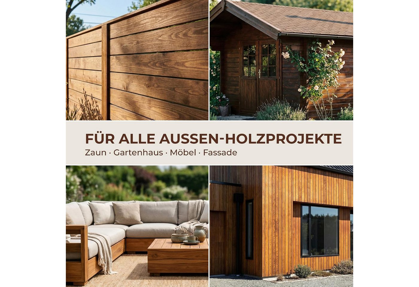 ColourPlus Holzschutzlasur Holzschutzlasur, Holzschutzlasur außen, offenporig, UV- & Witterungsschutz, lasierend – Bild 2 von 5