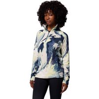 COLUMBIA Damen Pullover Glacial IV Print 1/2 Zip, Größe XS in Blau