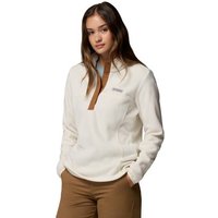 COLUMBIA Damen Rolli Benton Springs 1/2 Snap Pull Over I, Größe S in Weiß