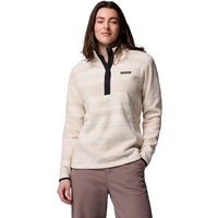 COLUMBIA Damen Rolli Benton Springs Printed 1/2 Snap, Größe L in Braun