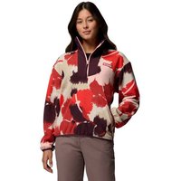 COLUMBIA Damen Rolli Sequoia Grove Printed Half Zip, Größe M in Rot