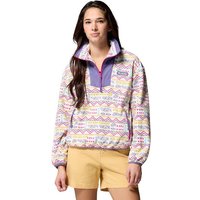 COLUMBIA Damen Rolli Sequoia Grove Printed Half Zip, Größe S in Weiß