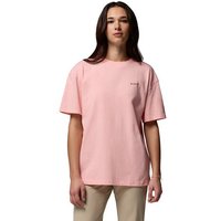 COLUMBIA Damen Shirt Rolling Bend Graphic Oversized Tee, Größe M in Rot