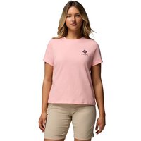 COLUMBIA Damen Shirt Rolling Bend Graphic SS, Größe XL in Pink