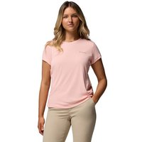COLUMBIA Damen Shirt Zero Rules Light SS Crew, Größe M in Rot