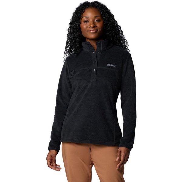 Columbia Fleecepullover Benton Springs 1/2 Snap Pull Over II mit halblangem Druckknopfverschluss, wasserabweisend, windabweisend