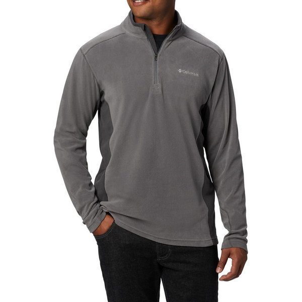 Columbia Fleecepullover Klamath Range II Half Zip mit halbem Reißverschluss, Langarm, atmungsaktiv, schnell trocknend