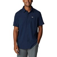 COLUMBIA Herren Hemd Silver Ridge Utility Lite Short Sle, Größe M in Blau