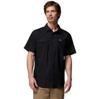 COLUMBIA Herren Hemd Utilizer II Solid Short Sleeve Shir, Größe L in Schwarz