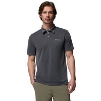 COLUMBIA Herren Polo Nelson Point Polo, Größe L in Schwarz