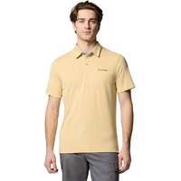 COLUMBIA Herren Polo Nelson Point Polo, Größe S in Gelb