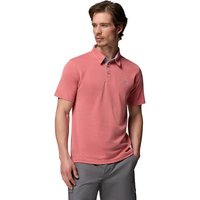 COLUMBIA Herren Polo Nelson Point Polo, Größe M in Rot