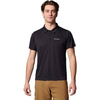 COLUMBIA Herren Polo Zero Rules Light Polo, Größe S in Schwarz