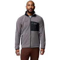 COLUMBIA Herren Rolli Fast Trek Overlay Full Zip, Größe M in Grau