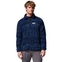 COLUMBIA Herren Rolli Rugged Ridge High Pile Half Zip, Größe XXL in Blau