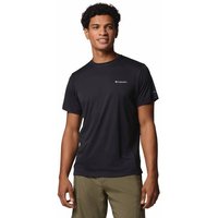 COLUMBIA Herren Shirt Zero Rules Light SS Crew, Größe M in Schwarz