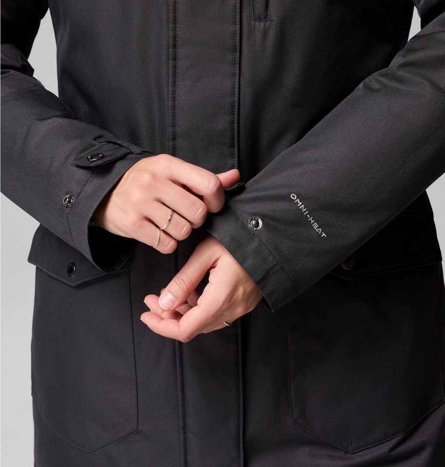 Columbia Parka SUTTLE MOUNTAIN LONG INSULATED JACKET sportlicher Parka, für Wandern und Trekking, mit Polyester-Wattierung – Bild 5 von 5
