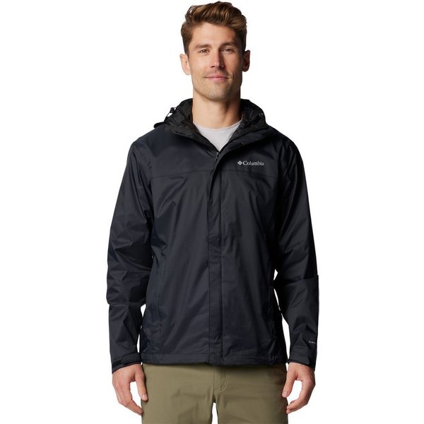 Columbia Regenjacke WATERTIGHT II JACKET mit Reißverschlusstaschen, wasserabweisendes Obermaterial aus Nylon
