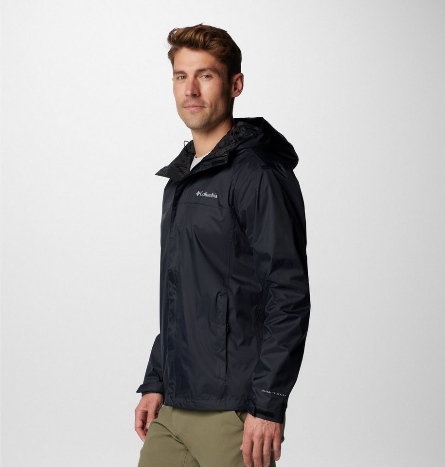 Columbia Regenjacke WATERTIGHT II JACKET mit Reißverschlusstaschen, wasserabweisendes Obermaterial aus Nylon – Bild 2 von 5
