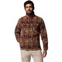 COLUMBIA Rollkragen Steens Mountain Printed Jacket, Größe S in Grau