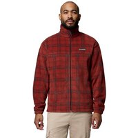 COLUMBIA Rollkragen Steens Mountain Printed Jacket, Größe S in Rot