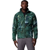 COLUMBIA Rollkragen Steens Mountain Printed Jacket, Größe XL in Grün