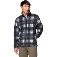 COLUMBIA Rollkragen Steens Mountain Printed Jacket, Größe L in Weiß