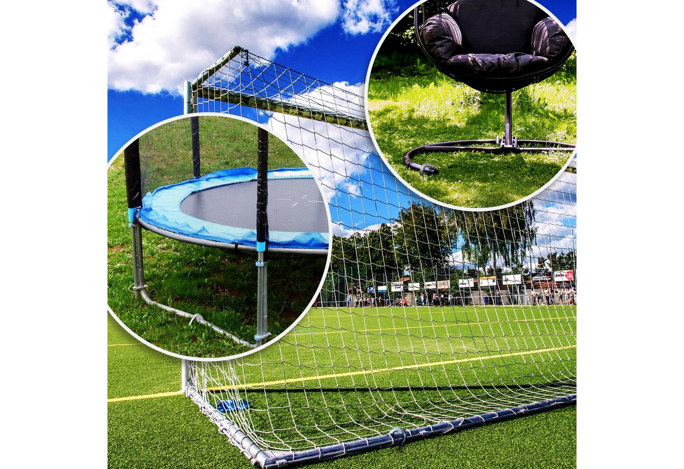 com-four Bodenanker XL Bodenanker aus massivem Stahl - extrem stabile Erdanker, (8-St) – Bild 2 von 5