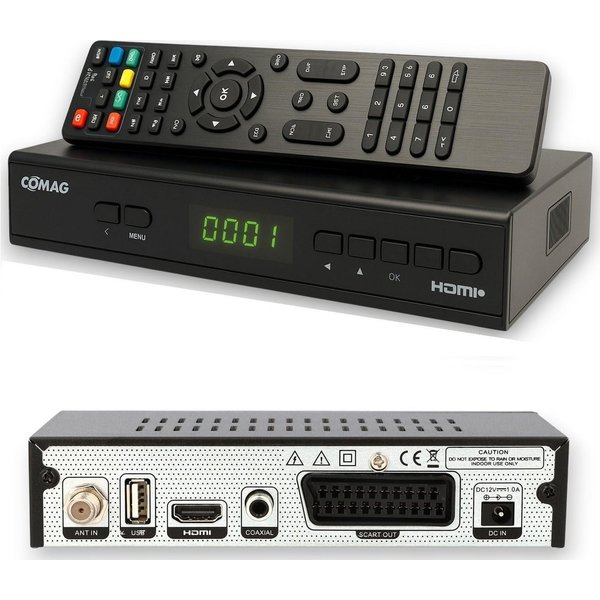 Comag HD75 Digitaler HD Sat Receiver FULL HD HDTV DVB-S2 HDMI SCART USB Satellitenreceiver