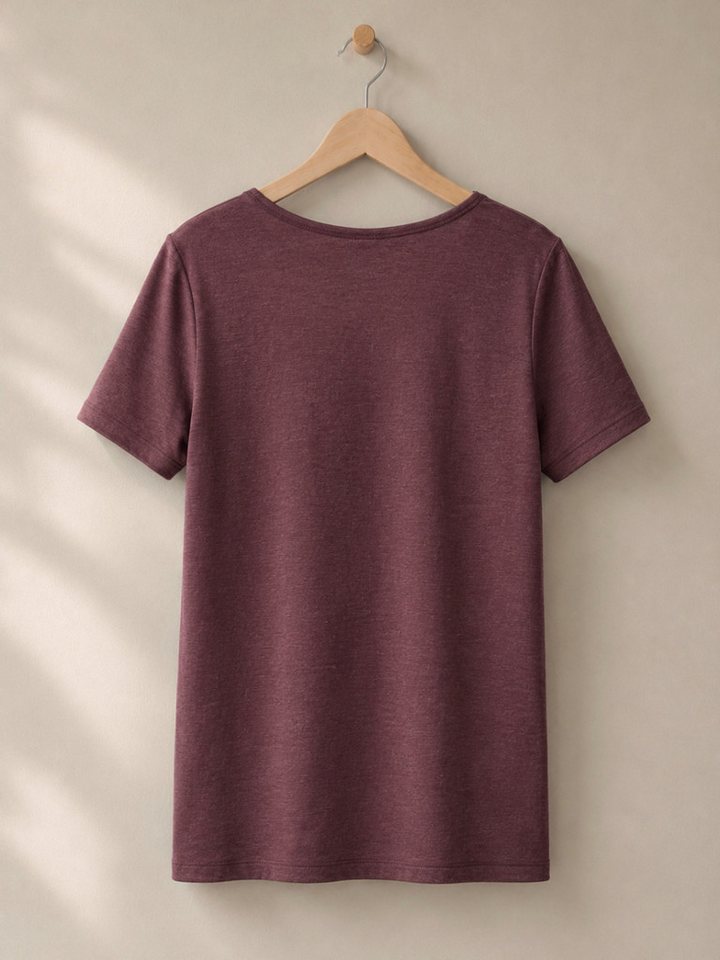 comazo Kurzarmshirt Merinowolle-Seide – Bild 2 von 2