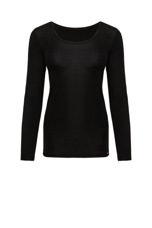 comazo Langarmshirt aus Merinowolle und Seide – Bild 3 von 4