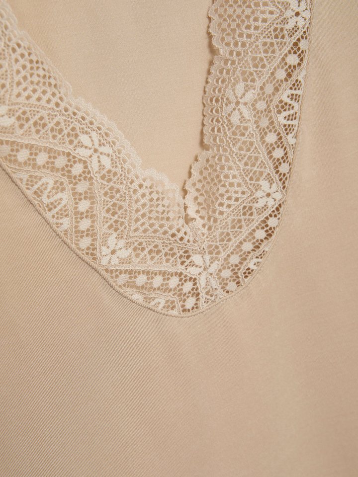 comazo Spitzentop aus Modal mit zarter Spitze – Bild 3 von 5