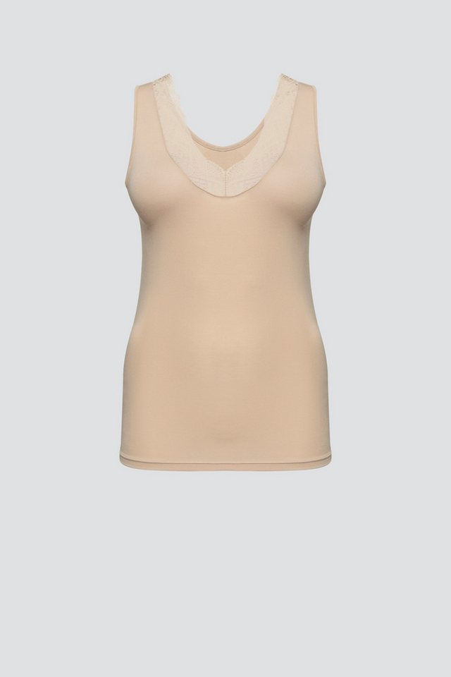 comazo Spitzentop aus Modal mit zarter Spitze – Bild 4 von 5