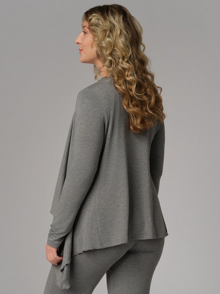comazo Sweatjacke mit Wasserfallkragen – Bild 2 von 2