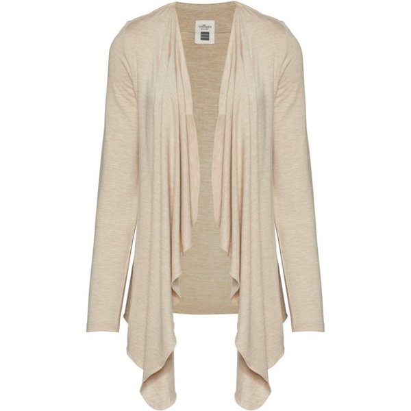 comazo Sweatjacke mit Wasserfallkragen