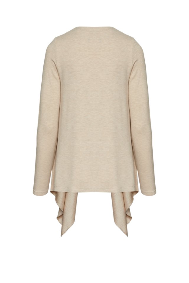 comazo Sweatjacke mit Wasserfallkragen – Bild 3 von 5