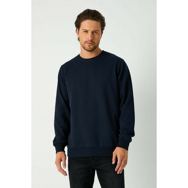COMEOR Sweatshirt Herren Pullover bequeme Sweater (1-tlg) aus Baumwollmischung